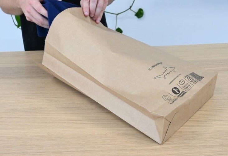 Paper Mailing Bags - Priory Elements EcoMailingBags™ - 410 x 260 x 70mm - Hammerhead Shark