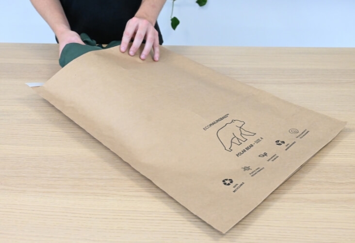 Paper Mailing Bags - Priory Elements EcoMailingBags™ - 525 x 380 x 100mm - Polar Bear