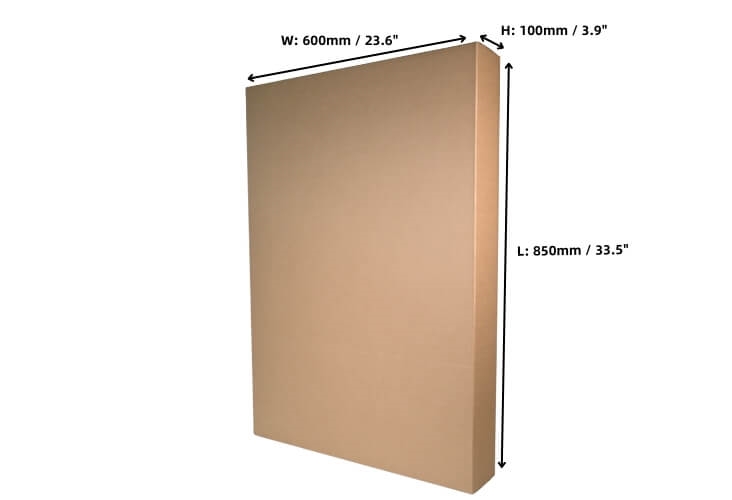 Artwork Boxes - Double Wall - 850 x 600 x 100mm