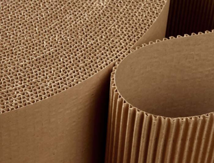 650mm x 75m Corrugated Cardboard Roll - 2