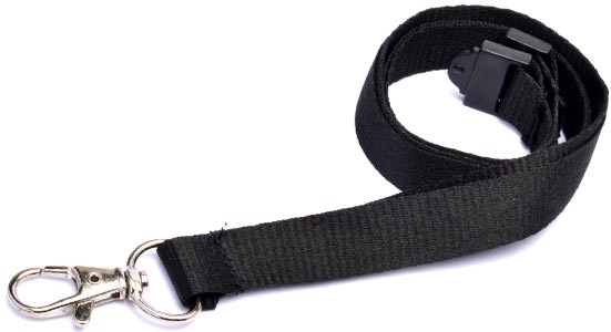 Black Event Lanyards - 50 Lanyards