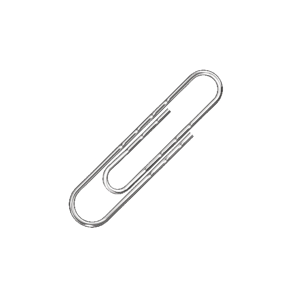 Stainless Steel Paper Clip, Thickness: 1-2 Mm, Size: 28 Mm at Rs